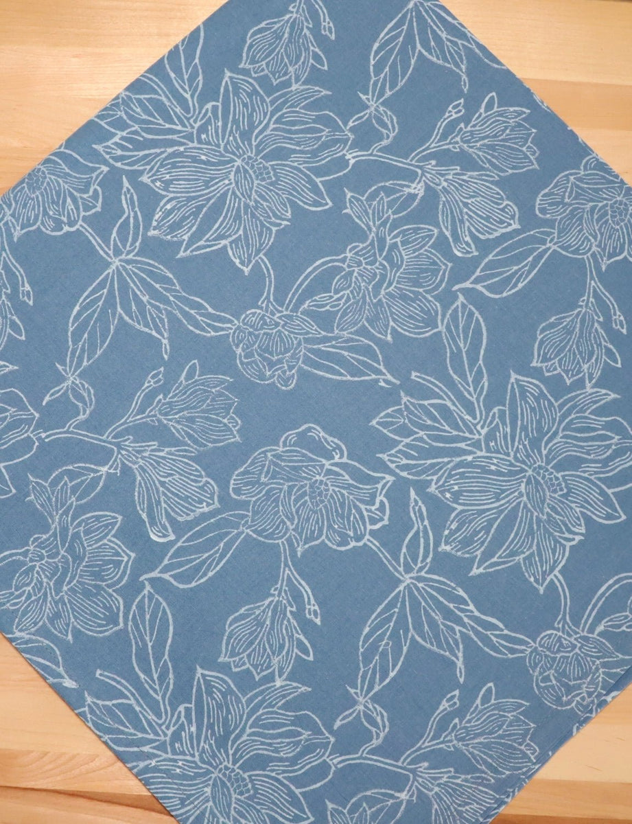 Magnolia Limone Linen Tea Towel