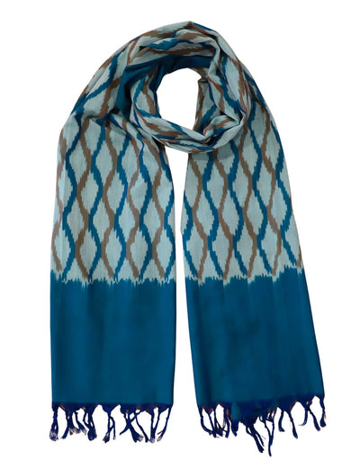 Caribbean Ikat Scarf - Passion Lilie