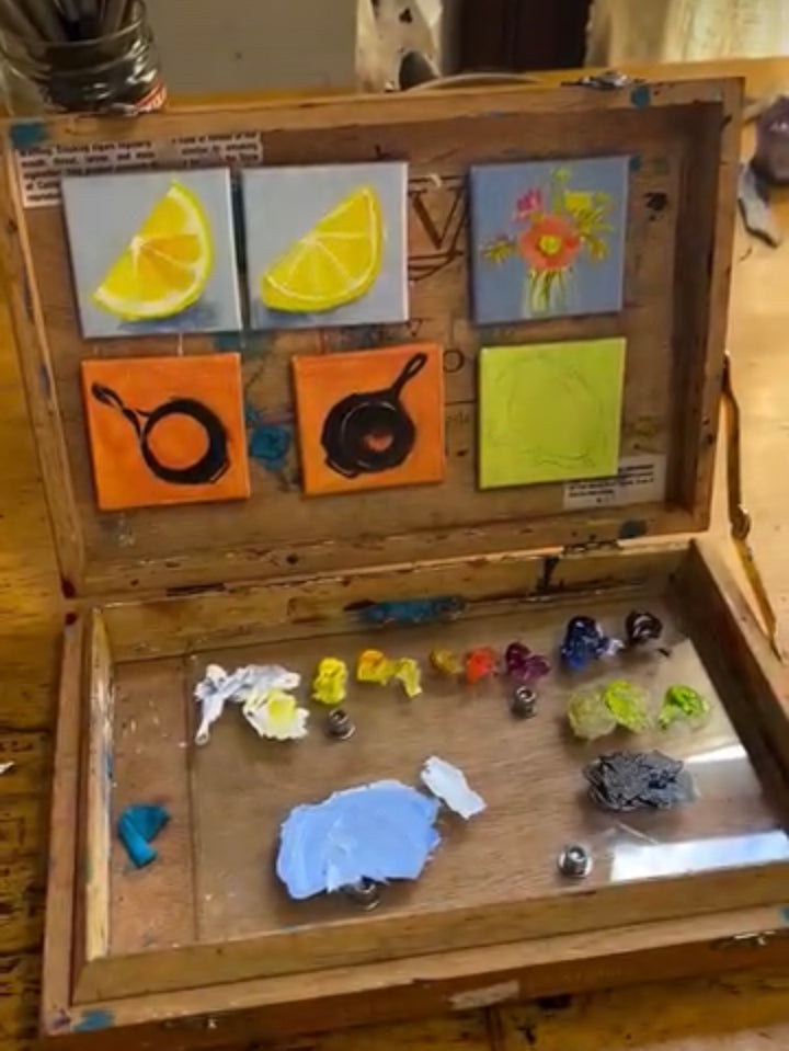 Miniature Oil Painting Workshop with Bonnie Miller