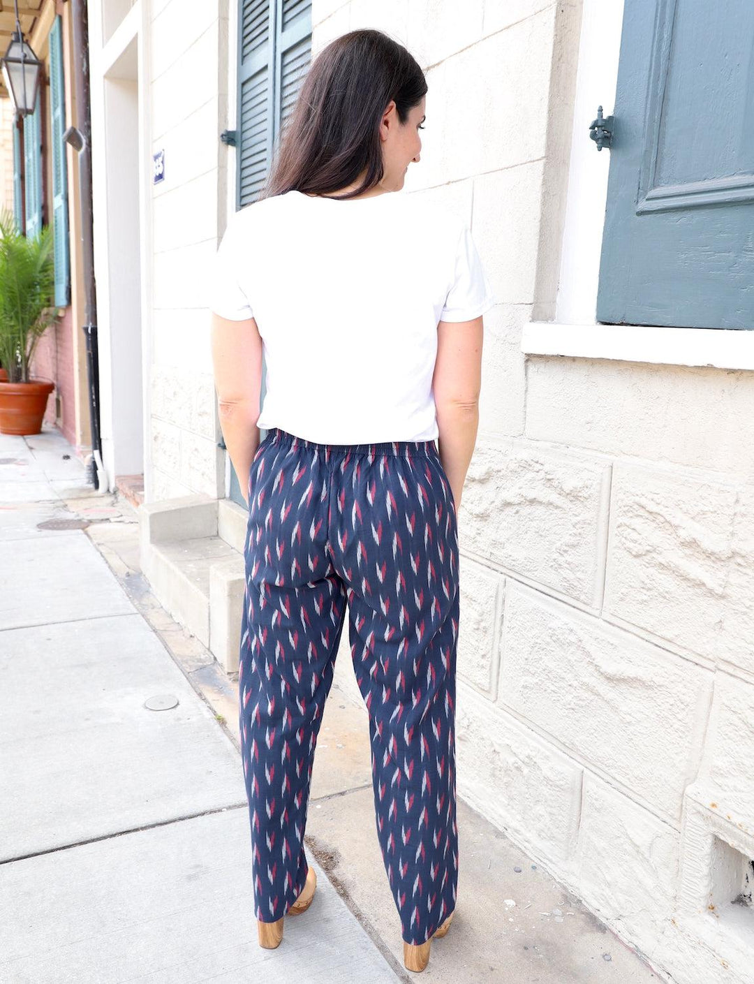 Maritime Organic Cotton Pants - Passion Lilie - Fair Trade - Sustainable Fashion