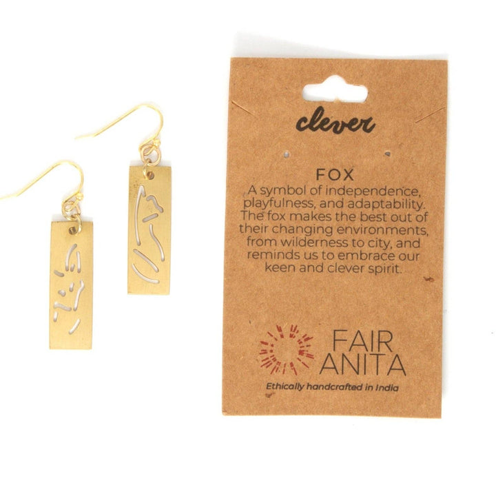 Animal Cut Out Earrings - Passion Lilie
