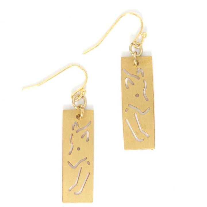 Animal Cut Out Earrings - Passion Lilie