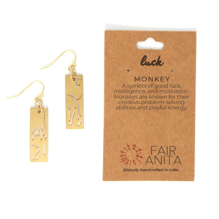 Animal Cut Out Earrings - Passion Lilie