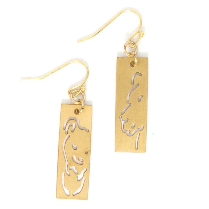 Animal Cut Out Earrings - Passion Lilie