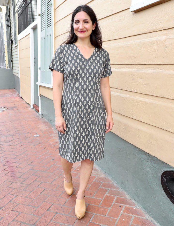 Avani Organic Dress - Passion Lilie
