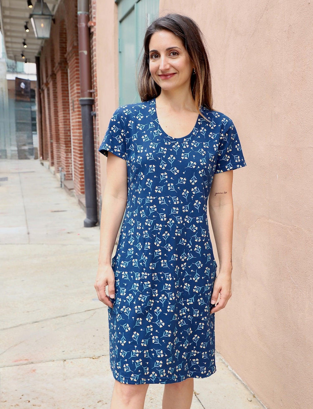 Blue Meadow Organic Dress - Passion Lilie - Fair Trade - Sustainable Fashion
