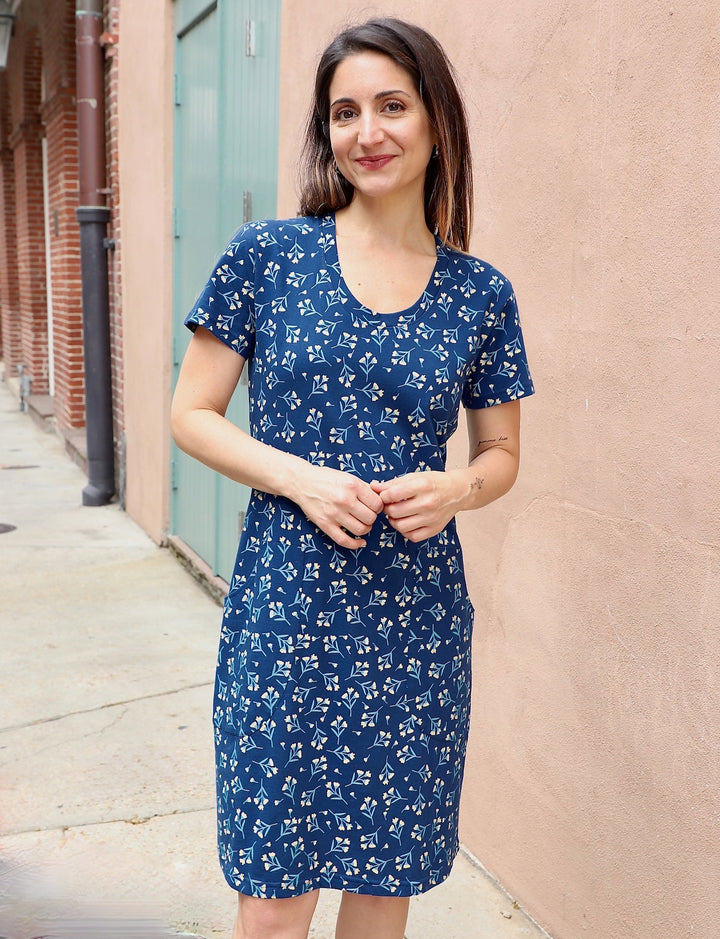 Blue Meadow Organic Dress - Passion Lilie - Fair Trade - Sustainable Fashion