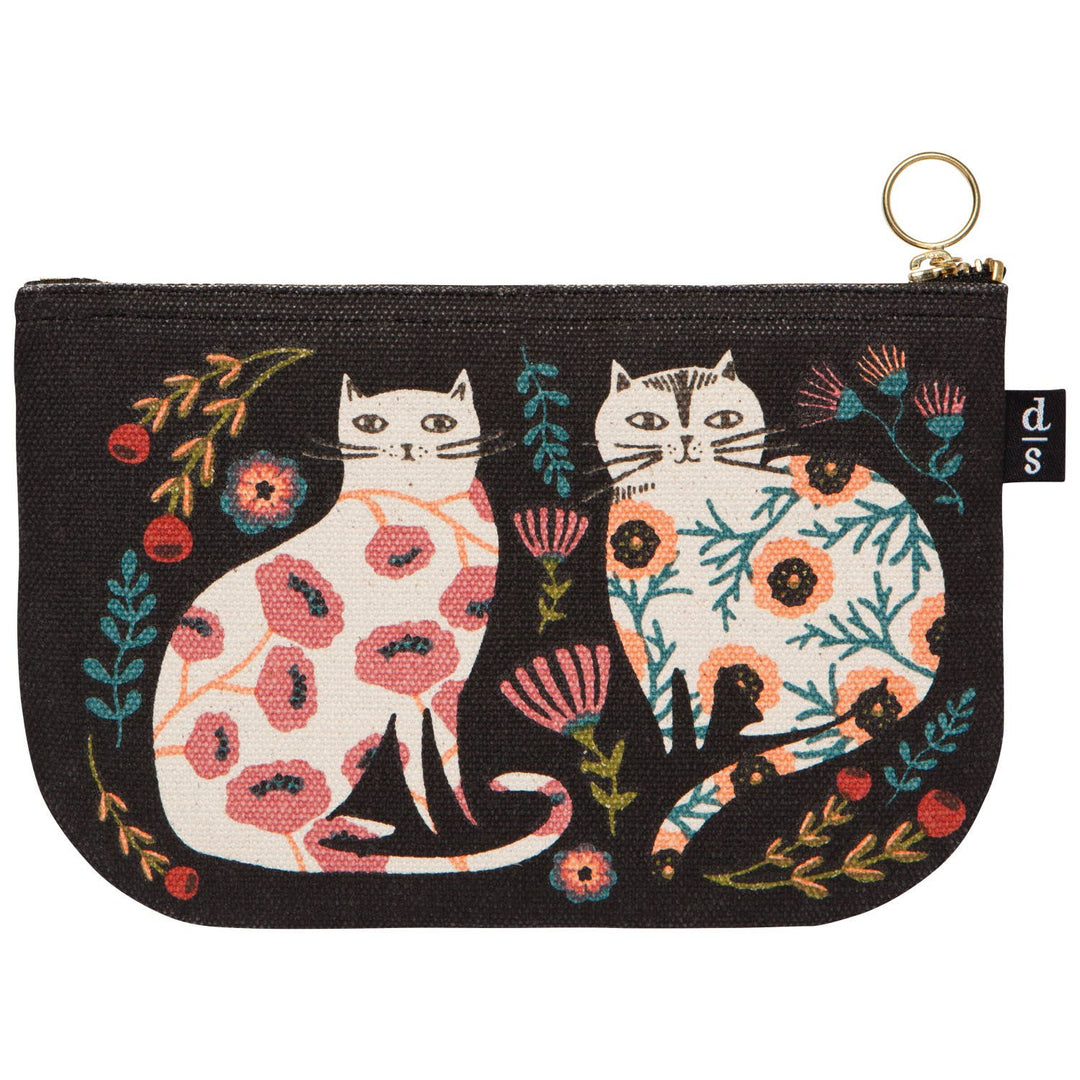 Catbloom Small Zipper Pouch - Passion Lilie