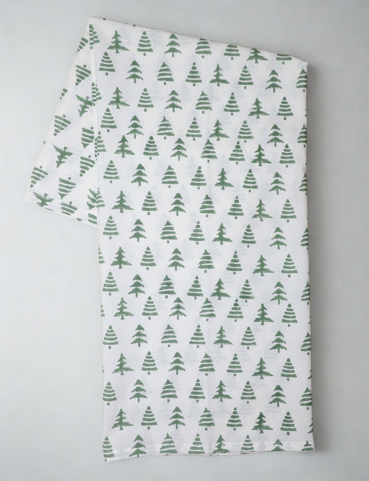 Christmas Tree Cotton Tea Towel - Passion Lilie