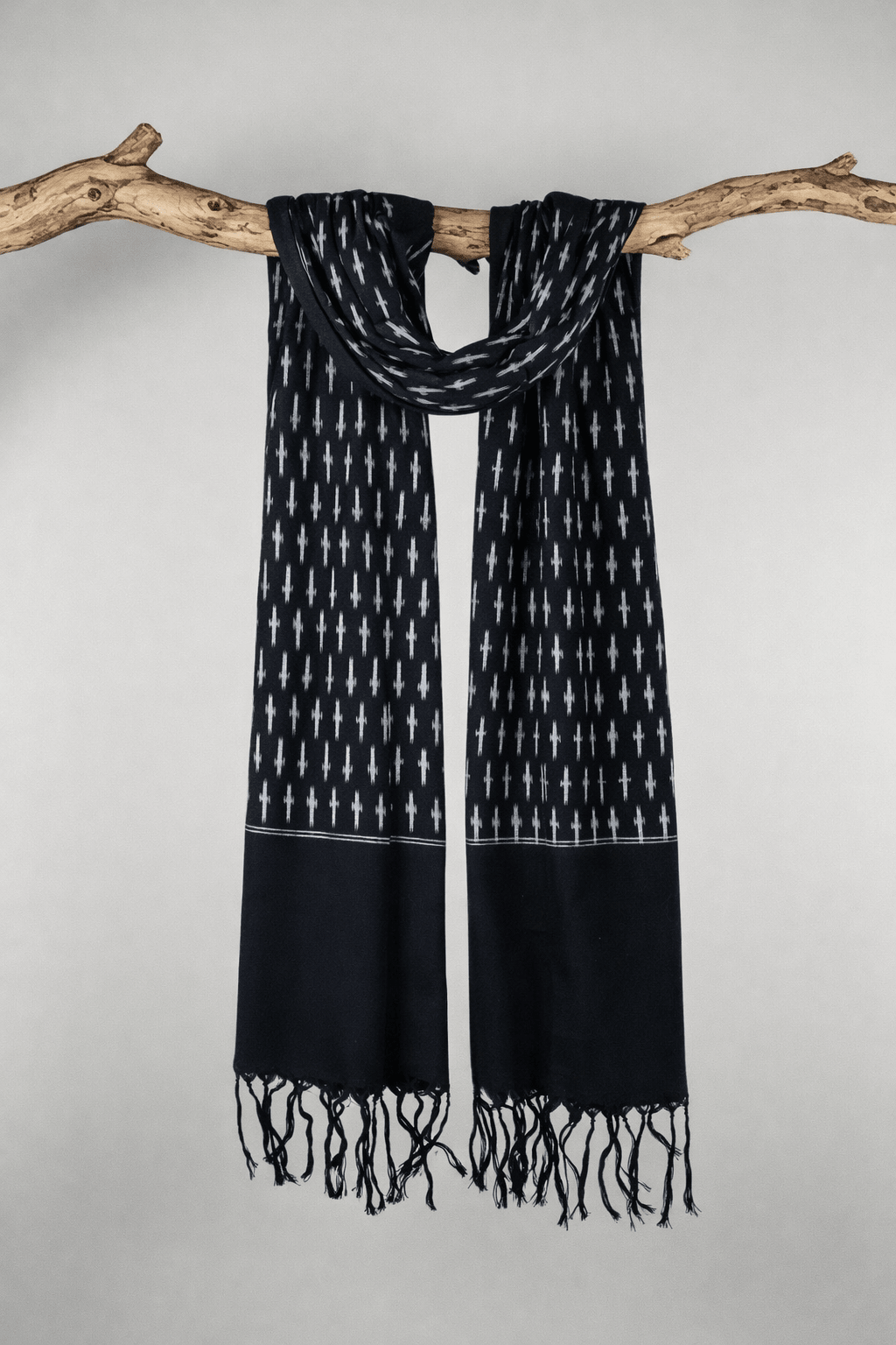 Classic Black Scarf - Passion Lilie
