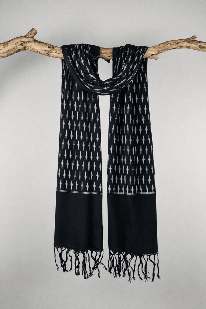 Classic Black Scarf - Passion Lilie