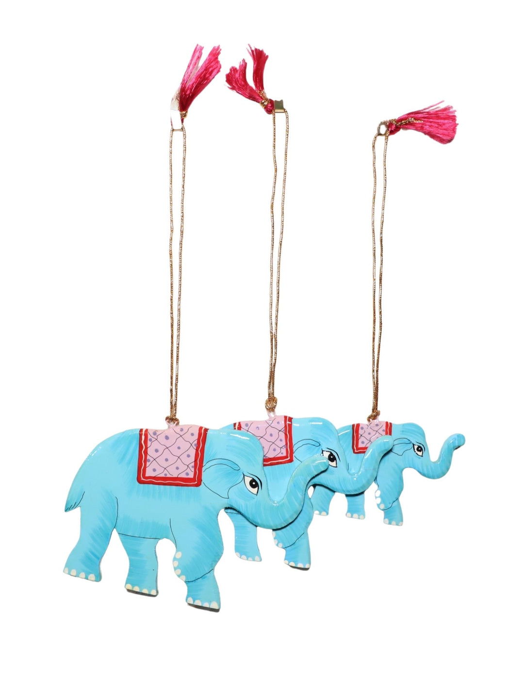 Elephant Ornaments (Set of 3) - Passion Lilie