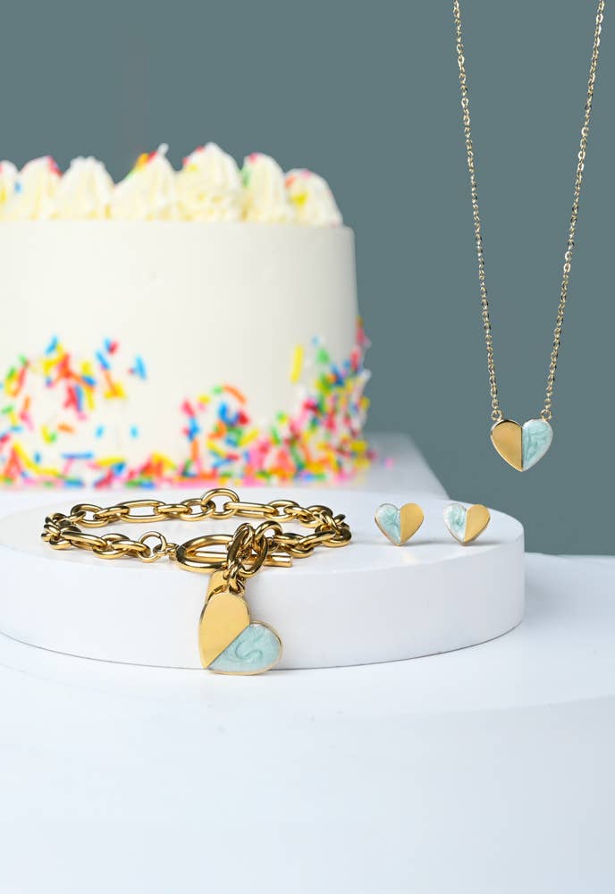 Give Hope Earrings in Mint - Passion Lilie