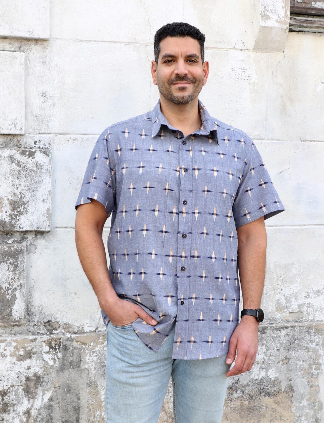 Heritage Ikat Organic Cotton Men&
