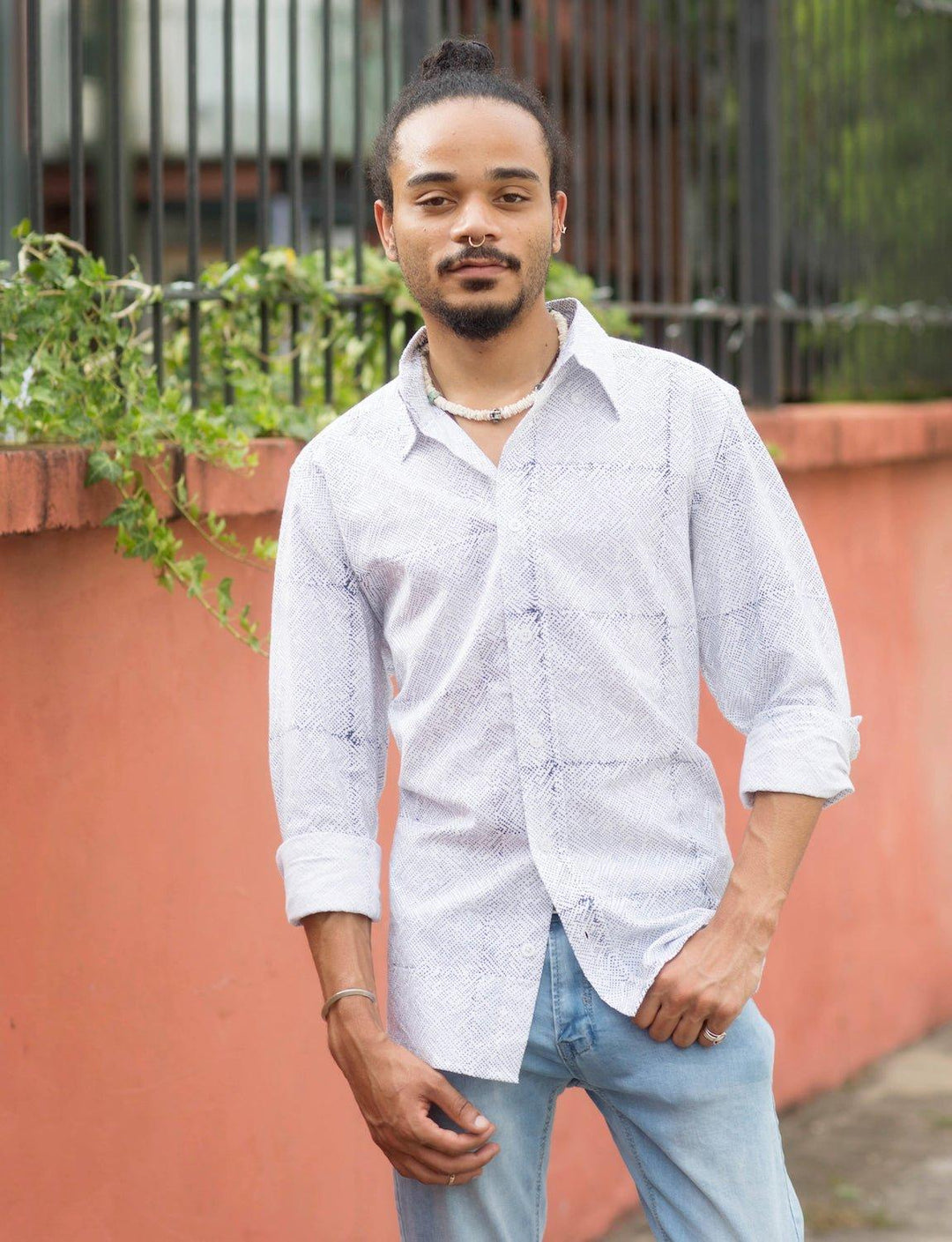 Imperfections Box of 2 Button Down Shirts - Passion Lilie