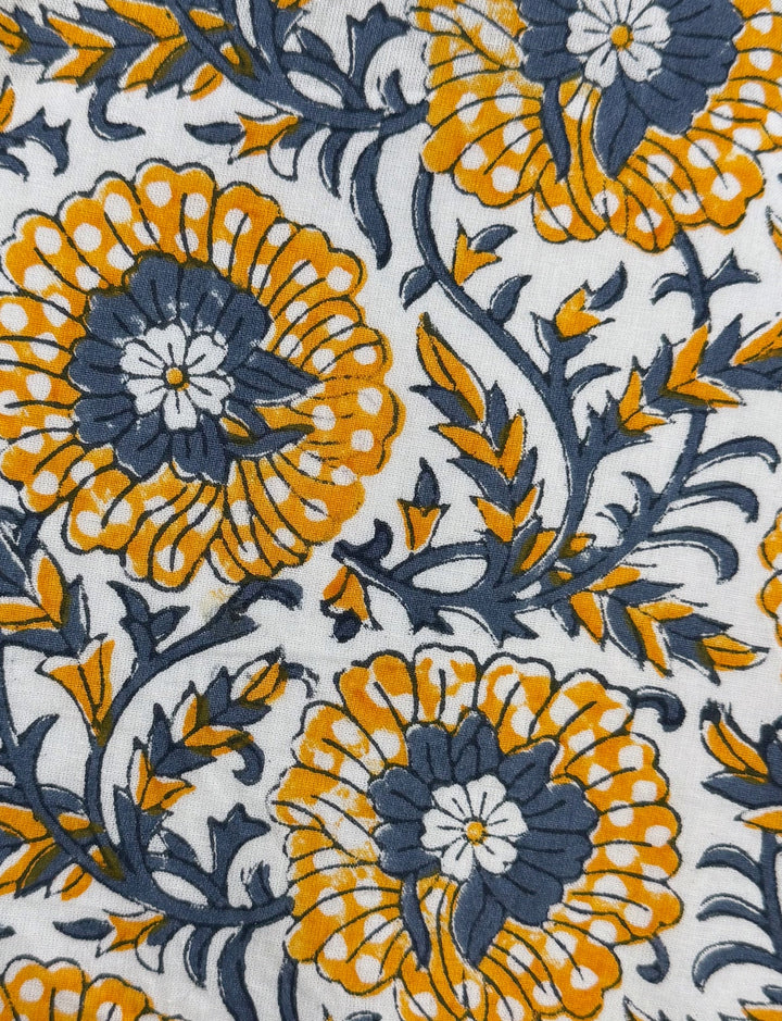 Indigo Sunflower Organic Cotton Shorts - Passion Lilie