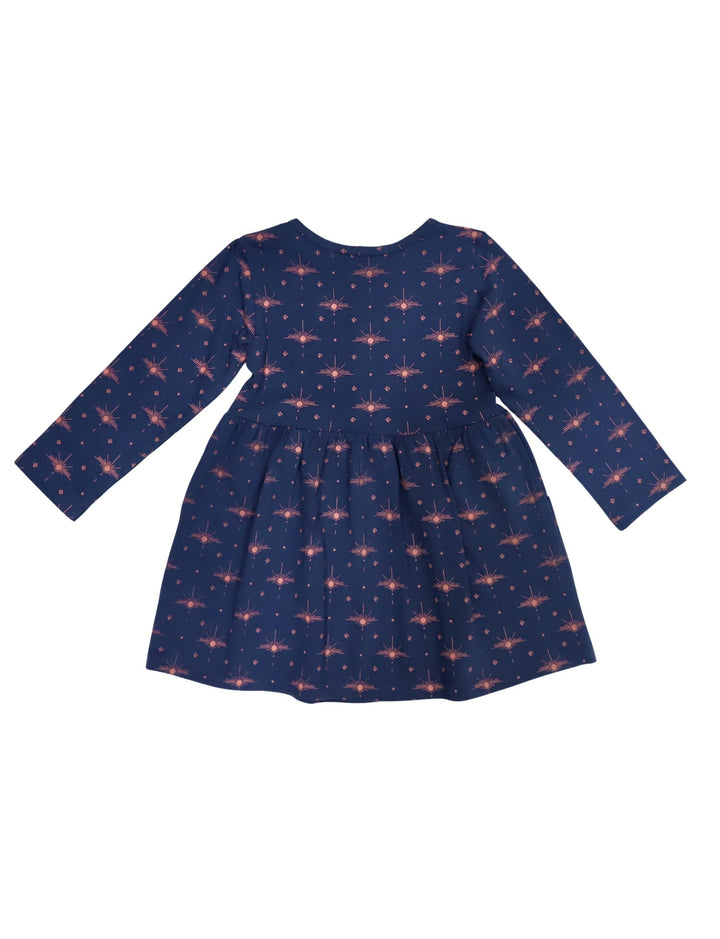 Little Solstice Organic Twirl Dress - Passion Lilie