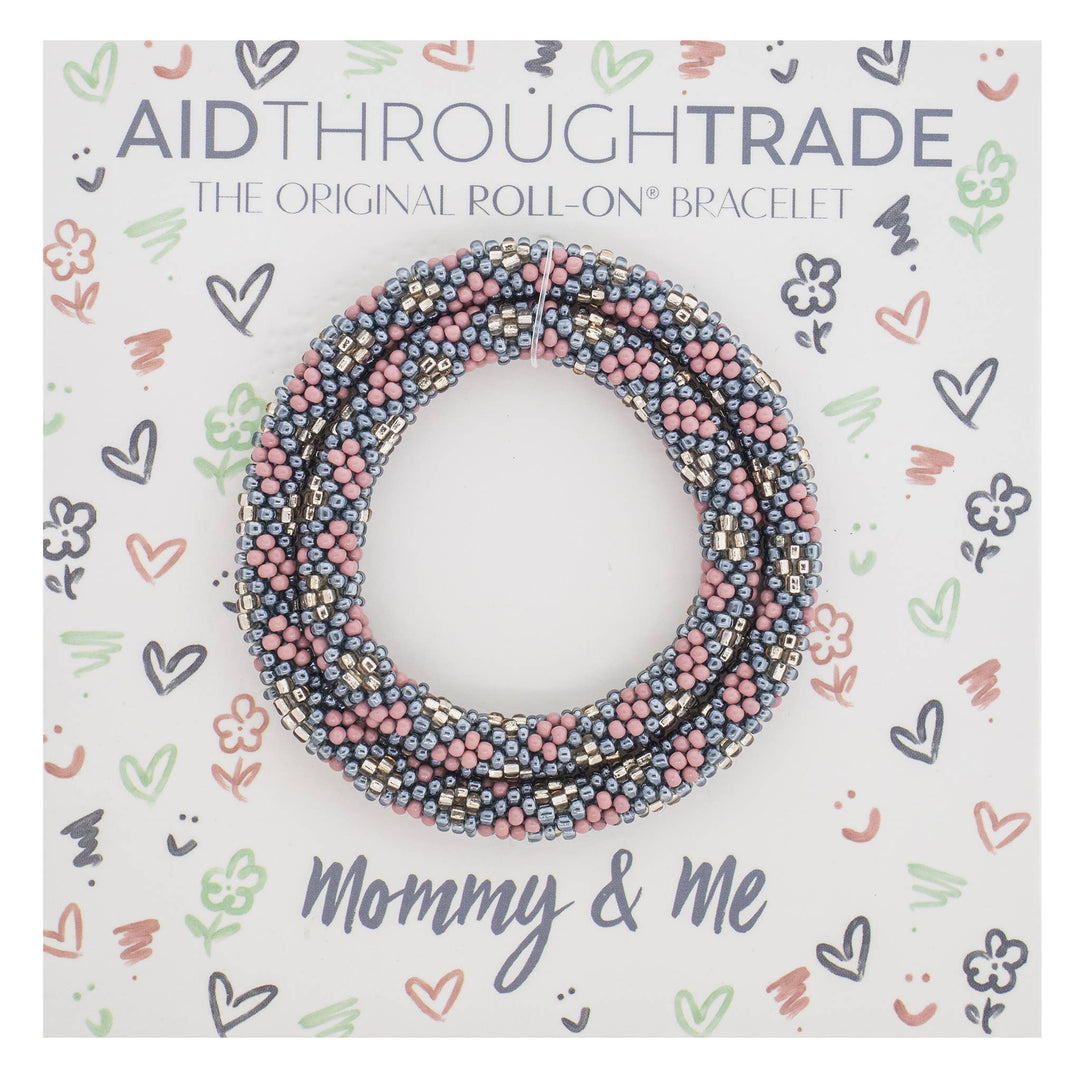 Mommy & Me Roll-On® Bracelets Twilight- Set of 2 - Passion Lilie