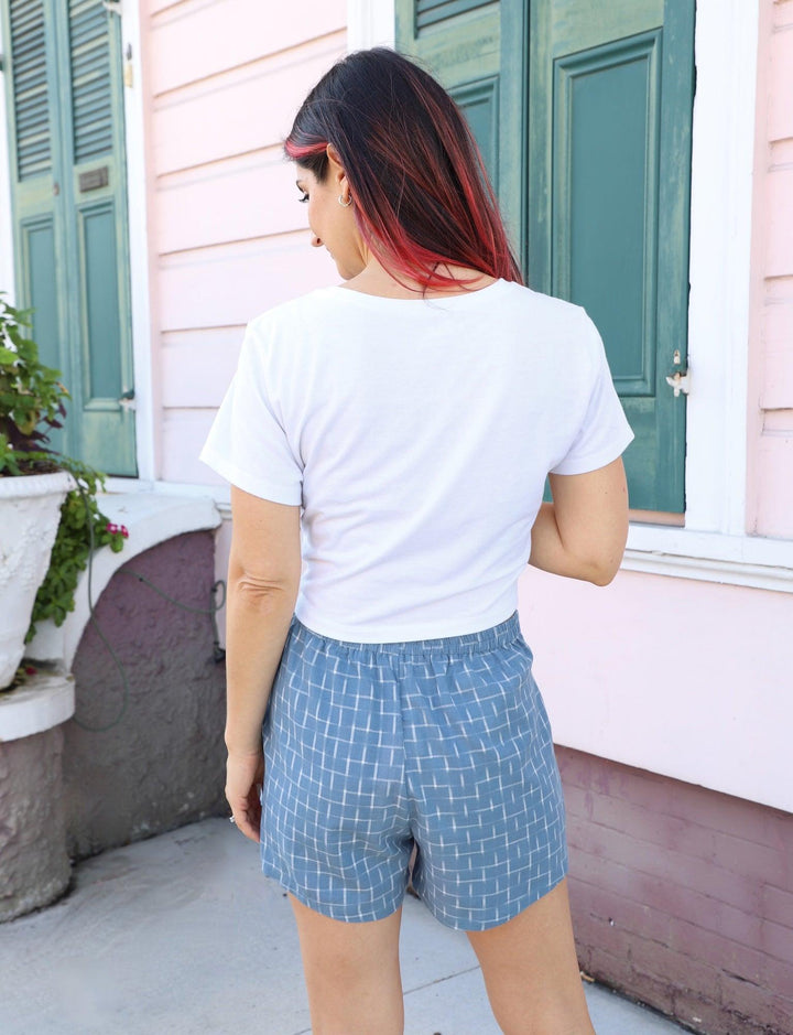Nila Sky Organic Cotton Shorts - Passion Lilie