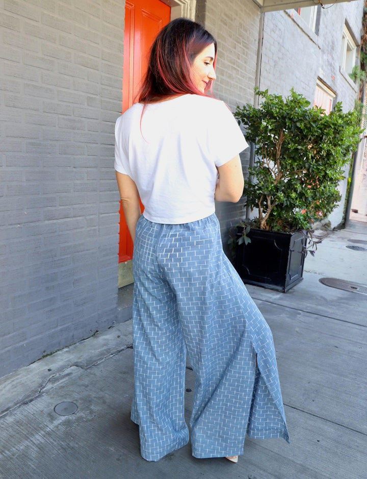 Nila Sky Organic Cotton Spinnaker Pants - Passion Lilie