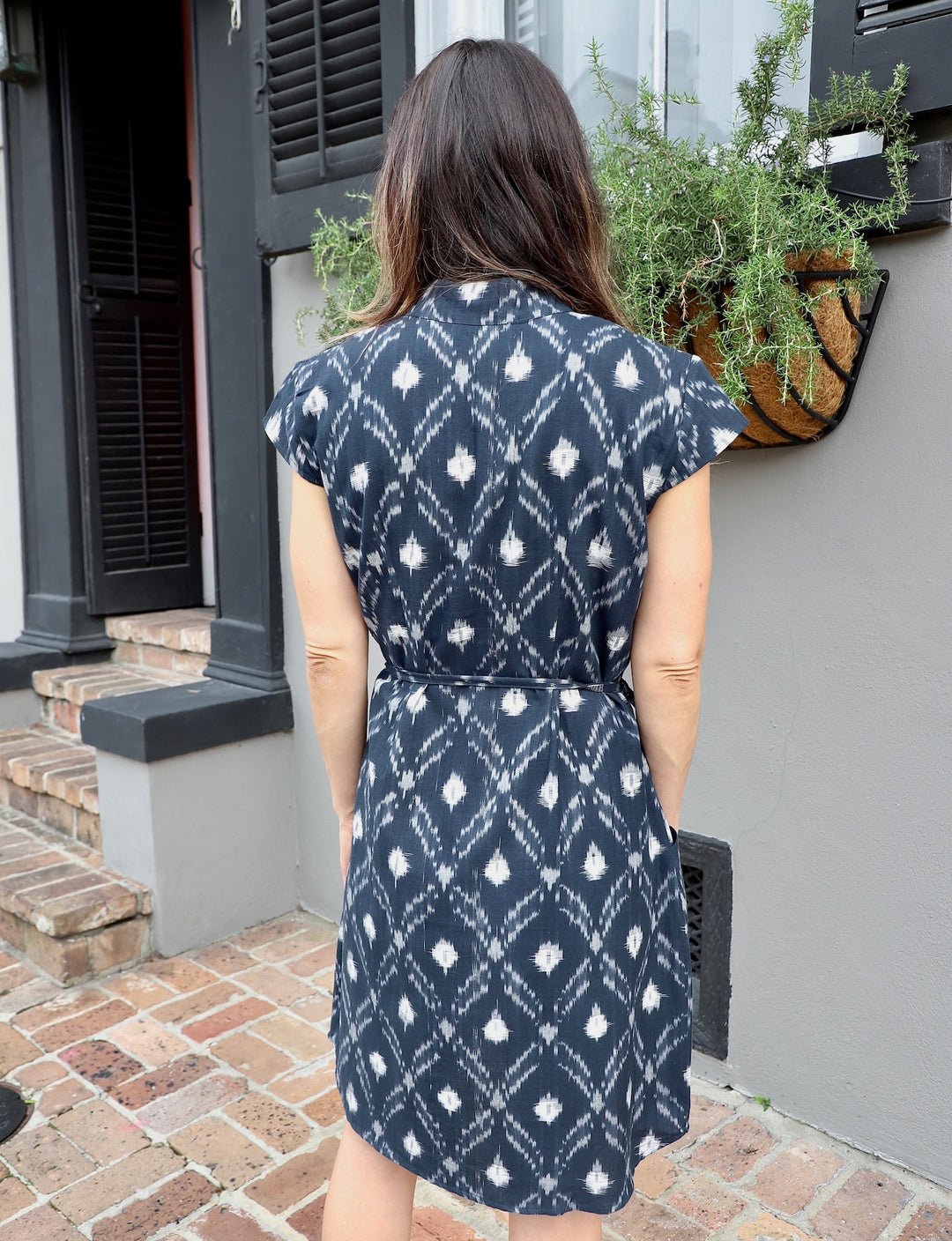 Nilam Organic Cotton Button Up Dress - Passion Lilie