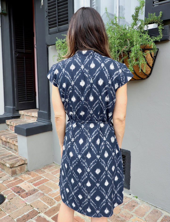 Nilam Organic Cotton Button Up Dress - Passion Lilie