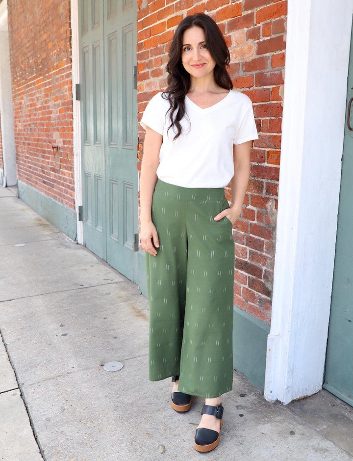 Olive Breeze Organic Pants - Passion Lilie