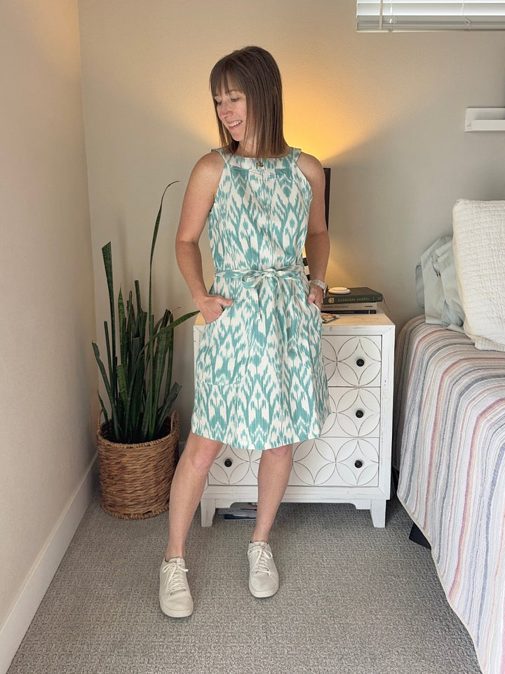 Parvati Organic Cotton Shift Dress - Passion Lilie