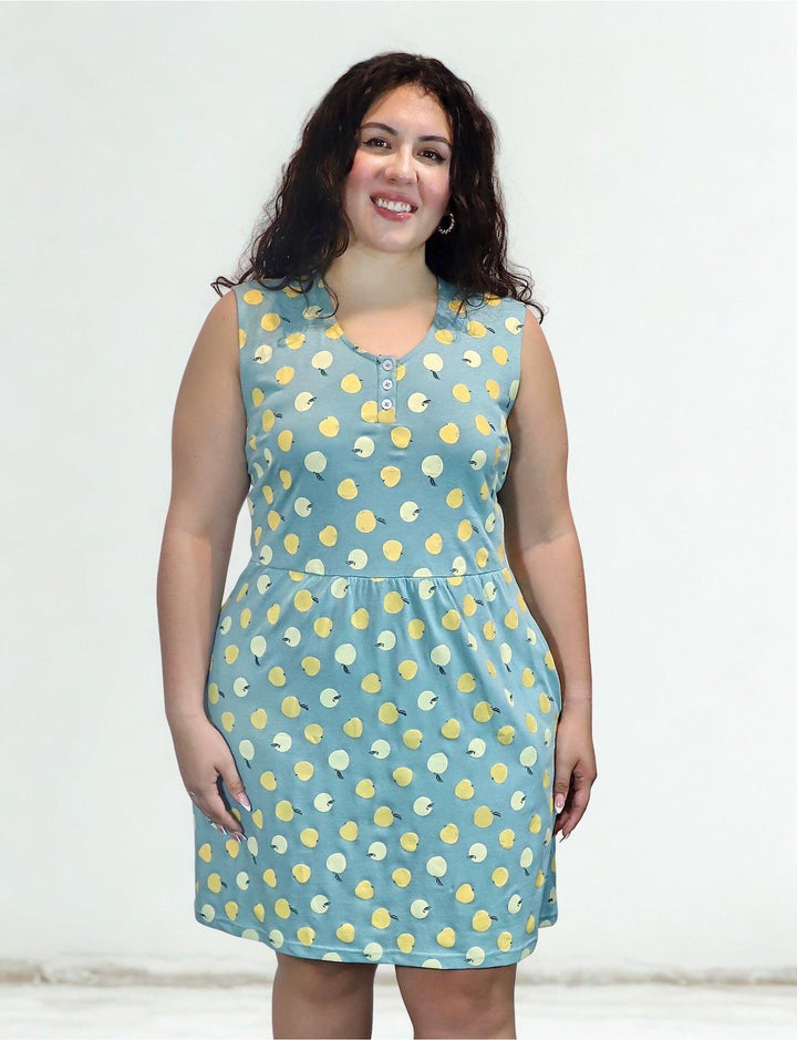 Peachy Skies Organic Dress - Passion Lilie