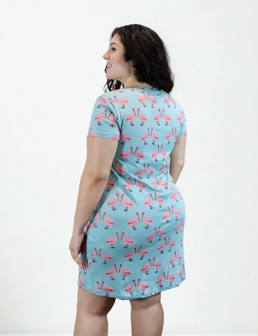 Pink Pelican Organic Dress - Passion Lilie