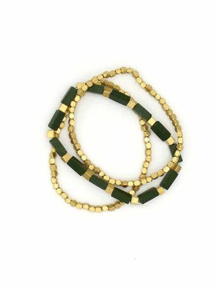 Prairie Glitz Elastic Bracelet Set - Passion Lilie
