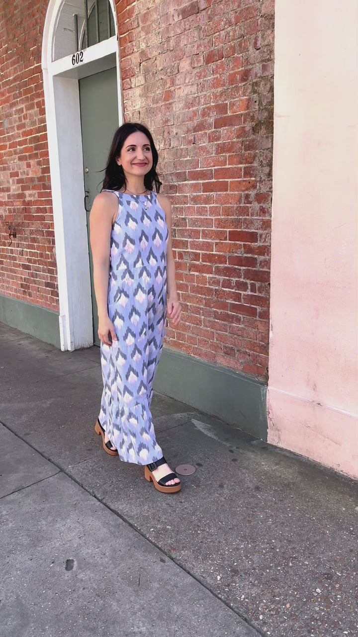 Seaside Organic Cotton Maxi Dress