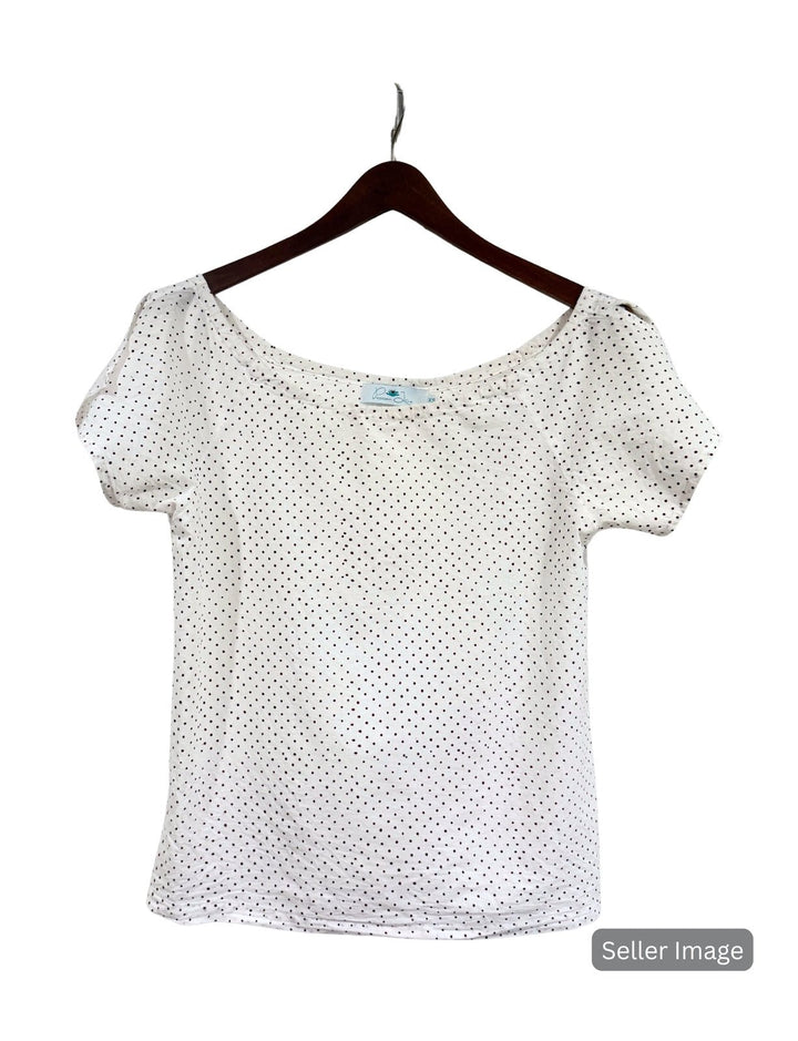 Red Polka Dot Top : Pre - Loved - Passion Lilie