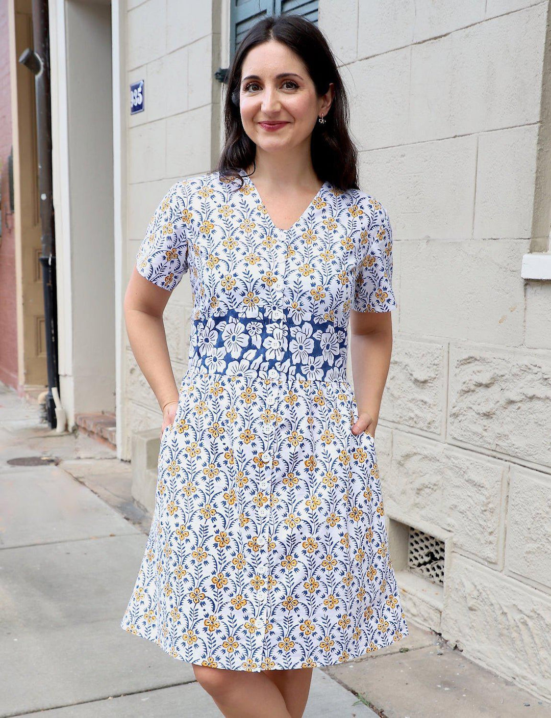Retro Floral Dress