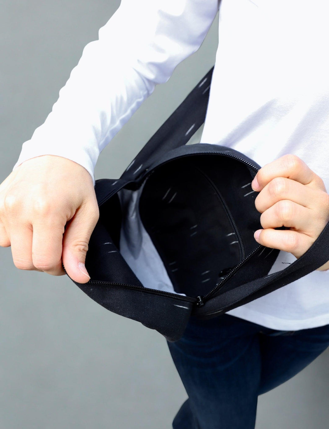 Round Crossbody Bag - Multiple Prints Available - Passion Lilie