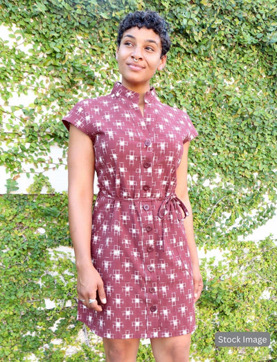 Rubina Button Dress : Pre - Loved - Passion Lilie