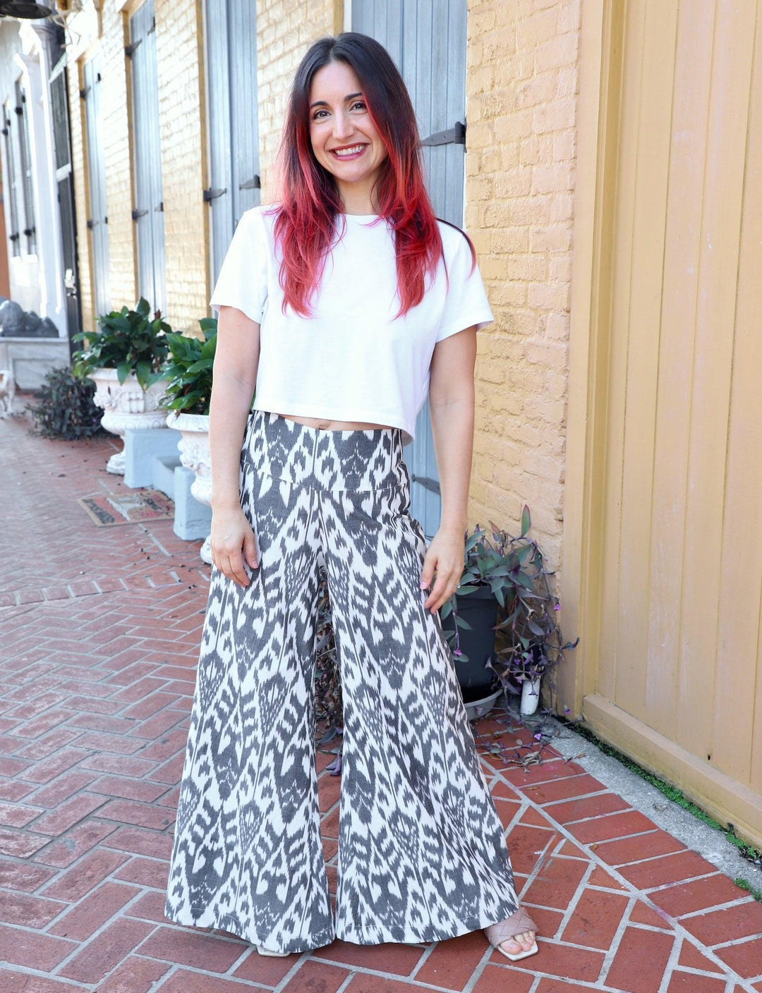 Saraswati Organic Cotton Pants - Passion Lilie