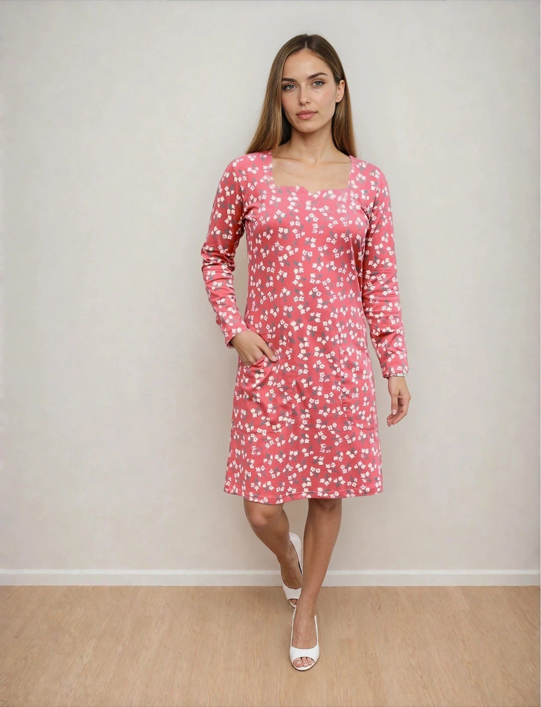 Scarlet Organic Dress - Passion Lilie