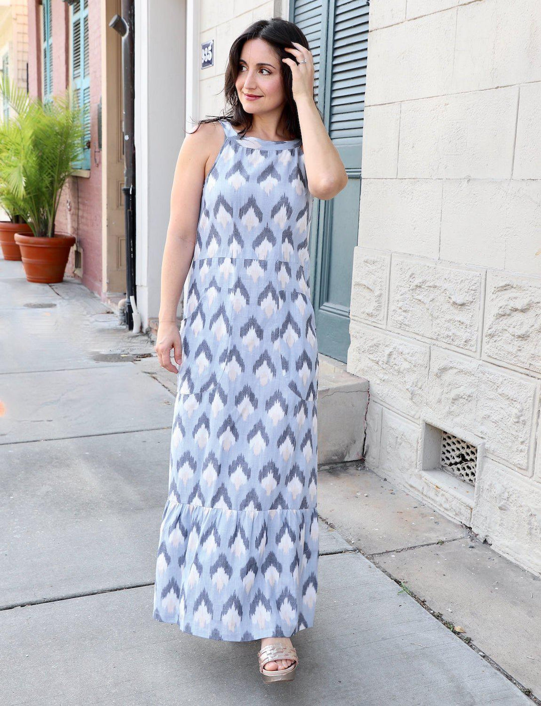 empire waist maxi dress formal Empire Waist Maxi Dress with Slit – ShopDawne