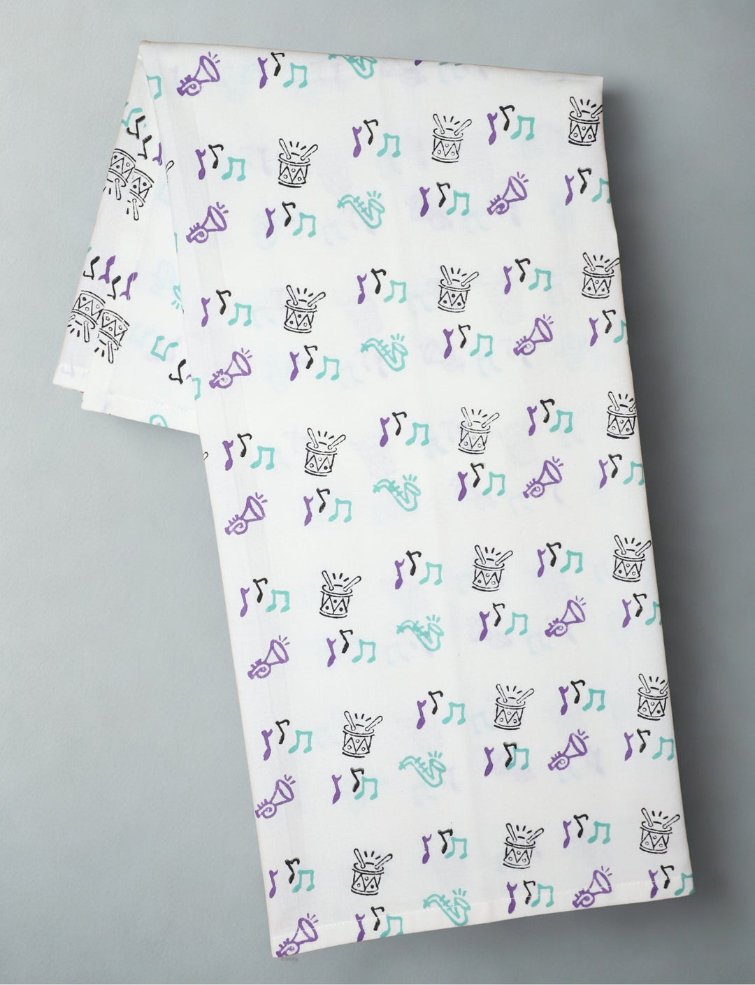 Second Line Cotton Tea Towel - Passion Lilie