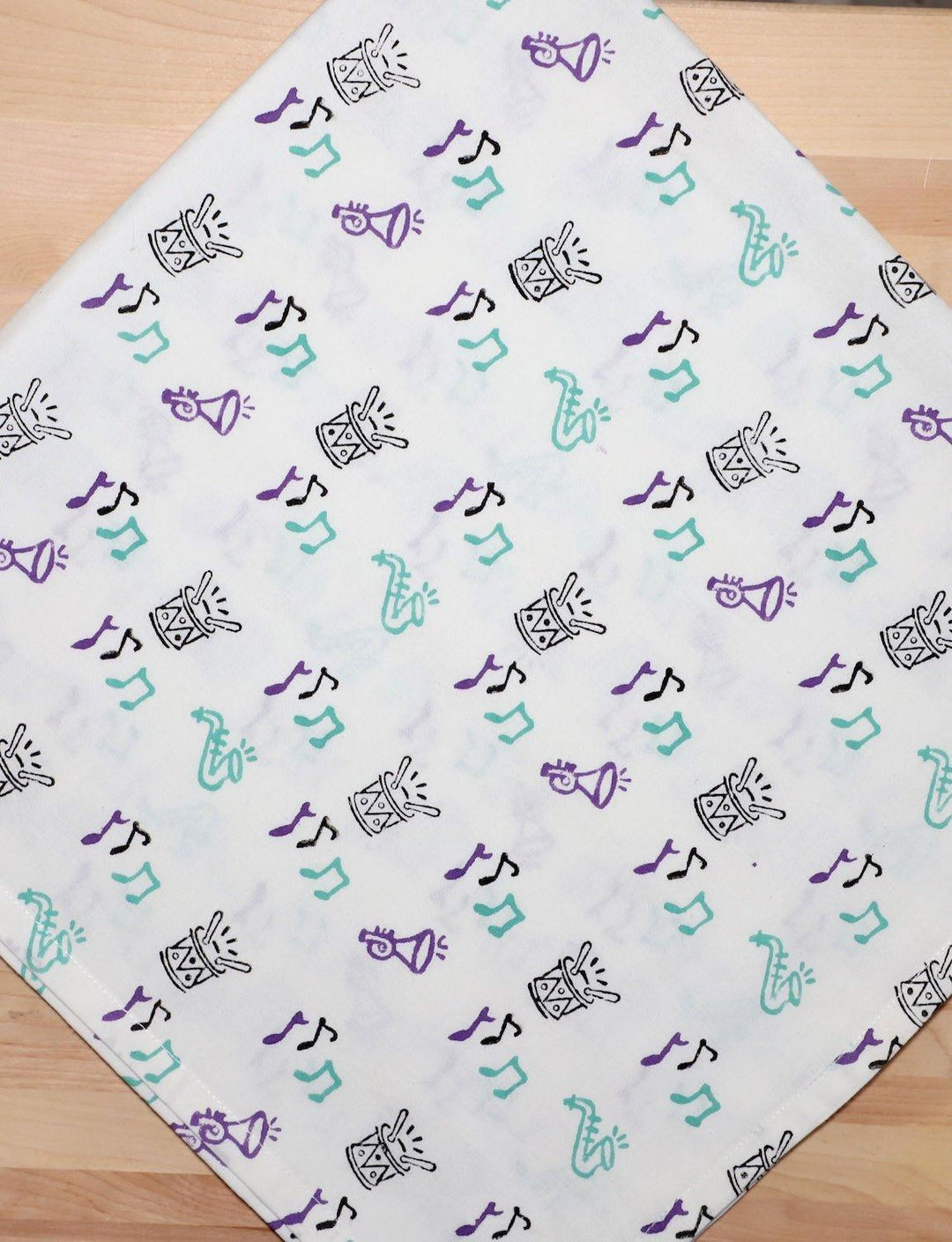Second Line Cotton Tea Towel - Passion Lilie