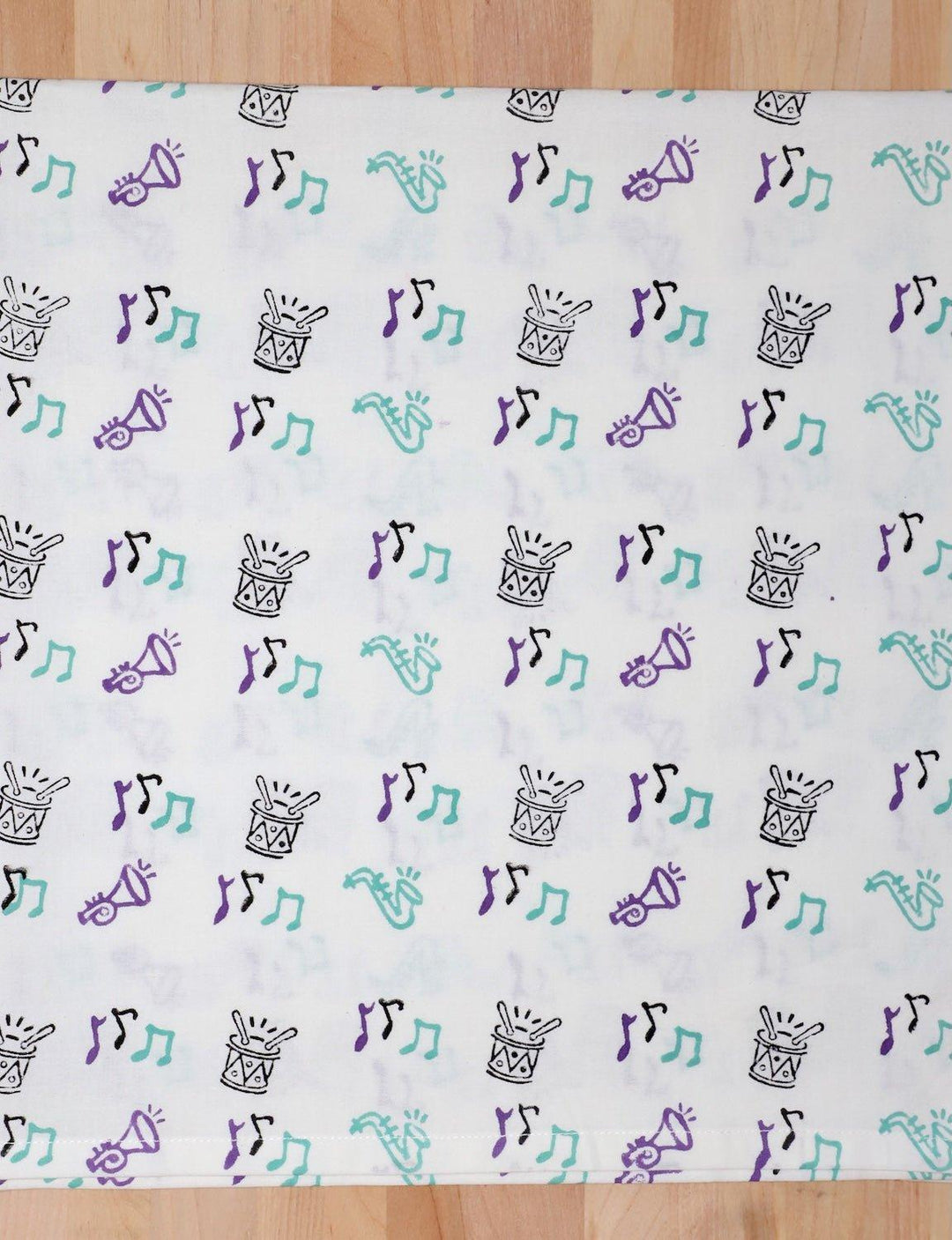 Second Line Cotton Tea Towel - Passion Lilie