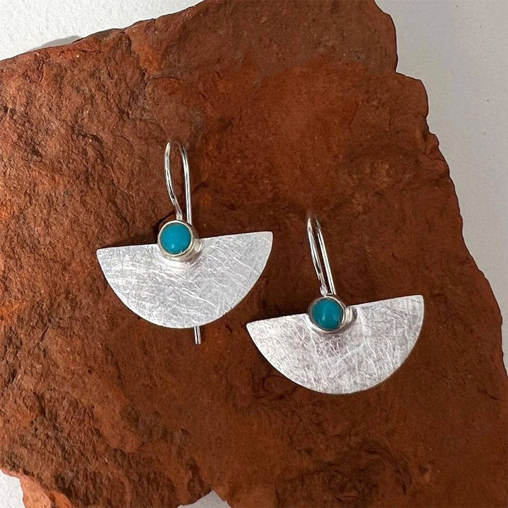 Shoot For The Moon Earrings - Sterling Silver, Indonesia - Passion Lilie