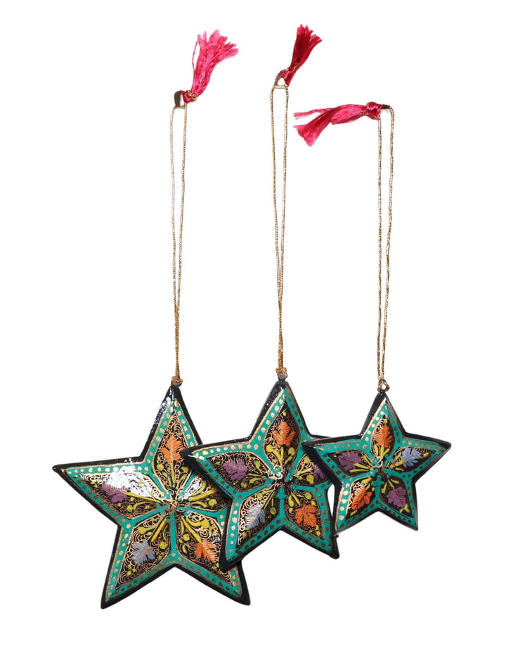 Star Ornaments (Set of 3) - Passion Lilie