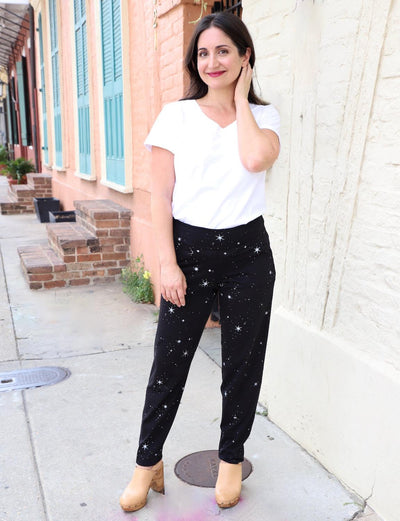 Starry Organic Pants - Passion Lilie