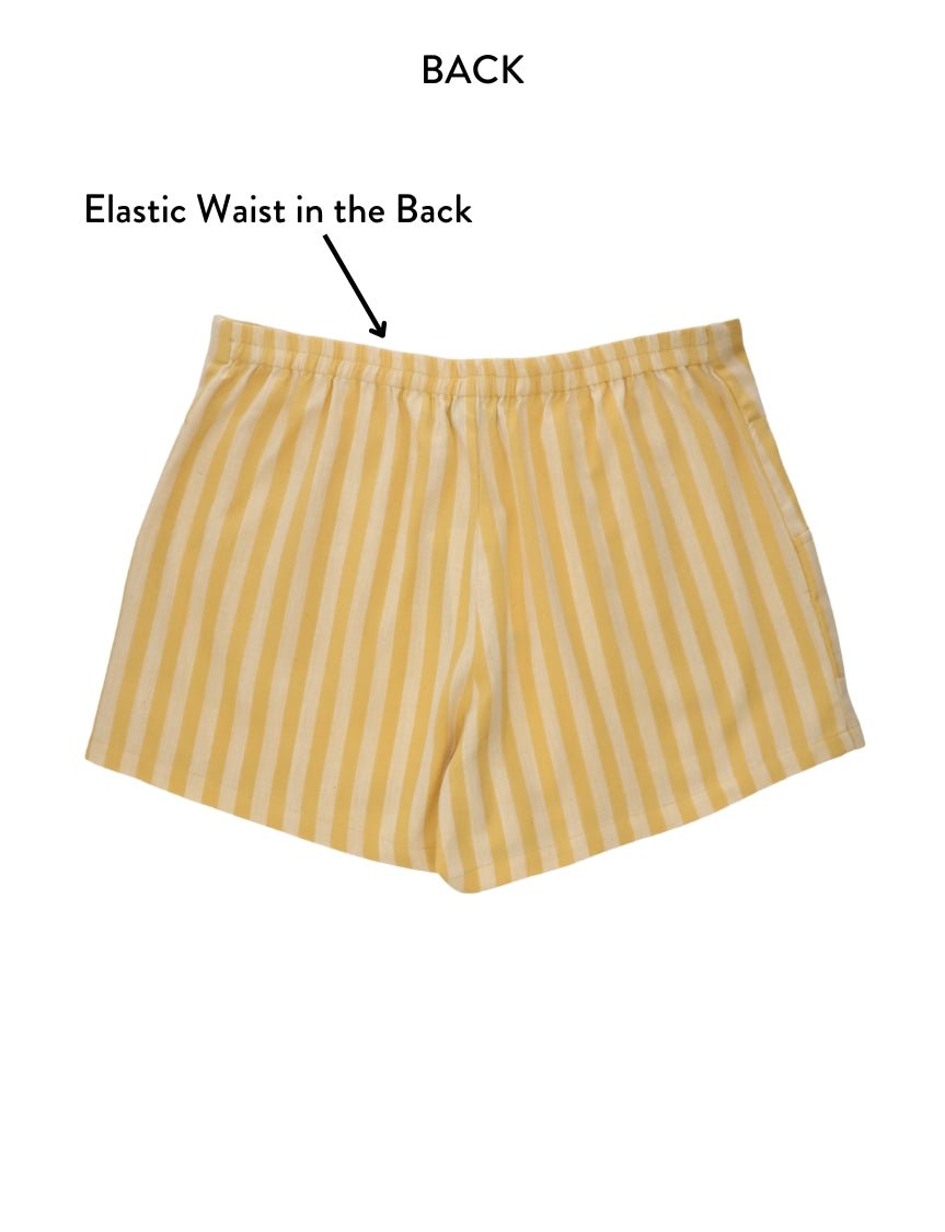 Sun Ray Organic Cotton Shorts - Passion Lilie