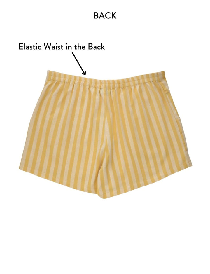 Sun Ray Organic Cotton Shorts - Passion Lilie