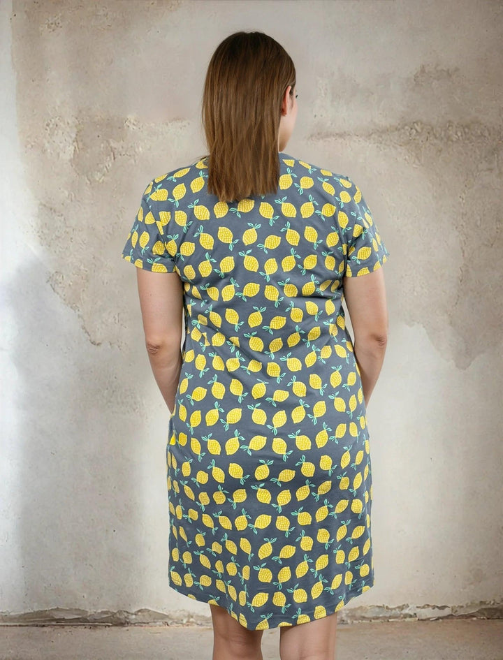 Sweet Lemon Organic Dress - Passion Lilie