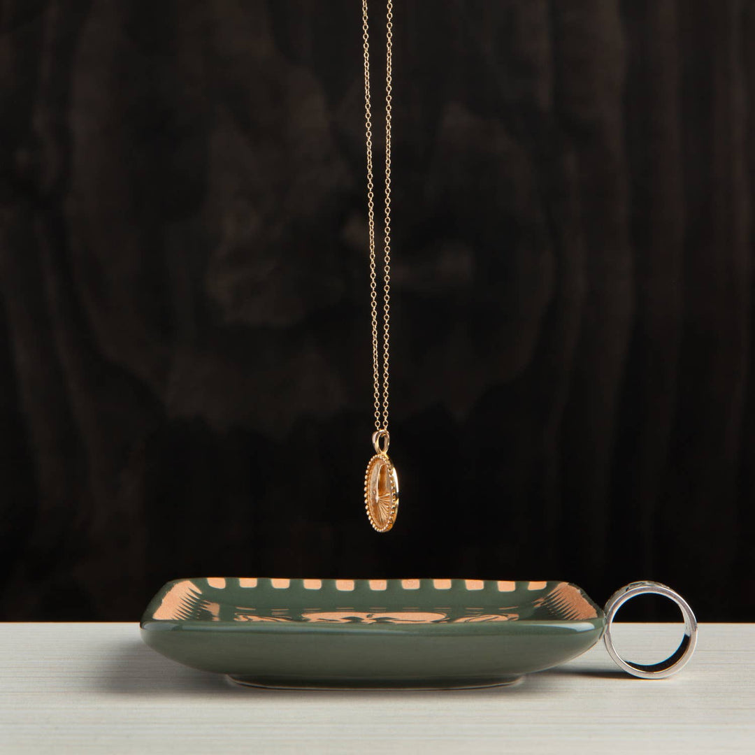 Teppi Imprint Trinket Tray - Passion Lilie