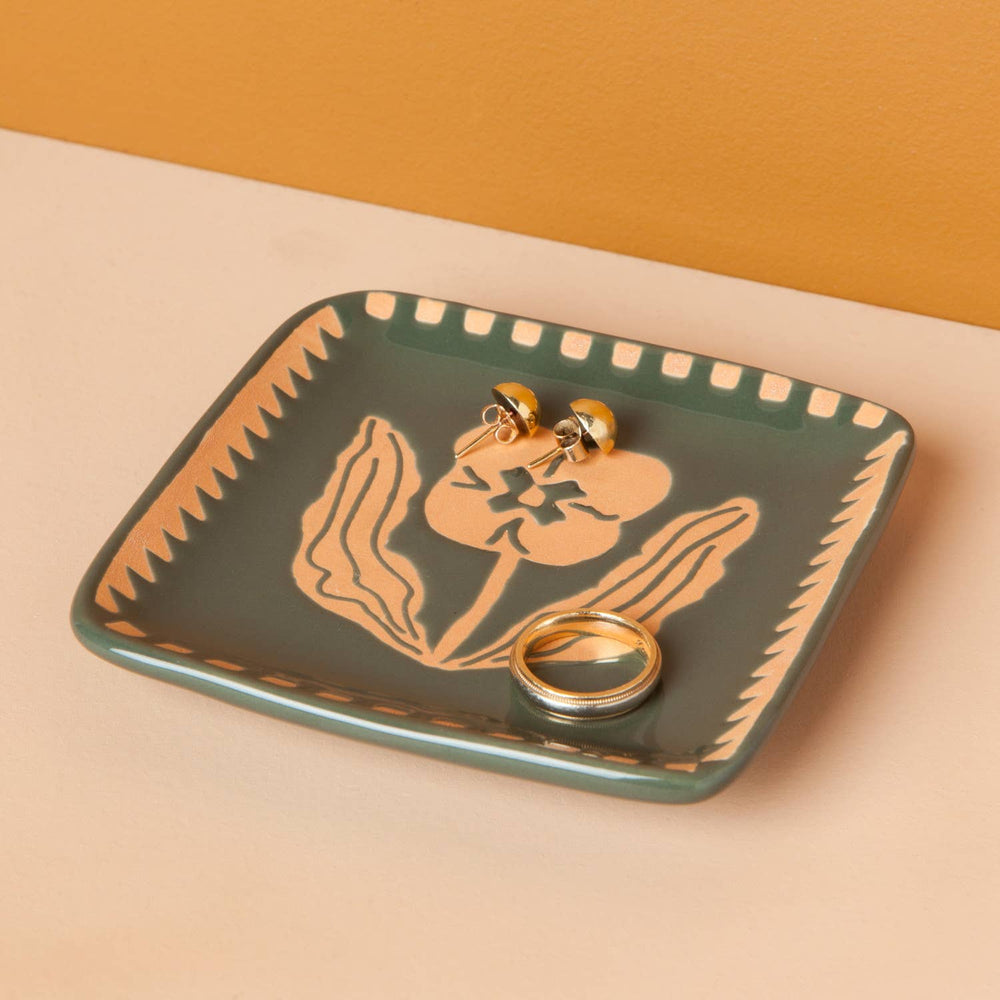 Teppi Imprint Trinket Tray - Passion Lilie